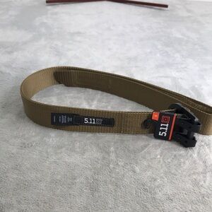 5.11 Tactical Men's 1.5" Trainer Belt Tan Size Small New